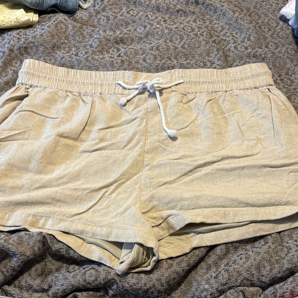 Uncharted Tan Shorts
